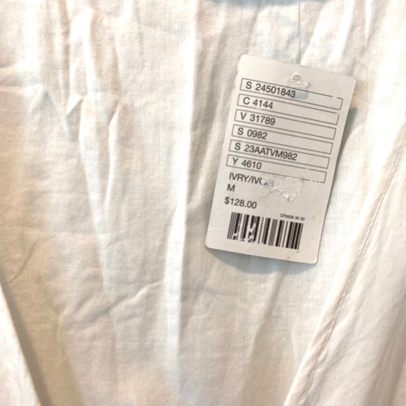 Anthropologie NWT Feather Bone 100% Cotton Dress - Picture 6 of 10